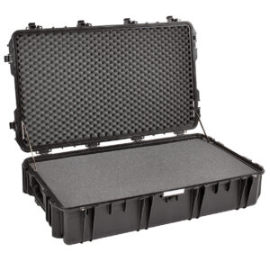 Explorer 10826B black legacy waterproof wheeled foam filled case