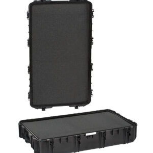 Explorer 10840B black legacy waterproof wheeled foam filled case