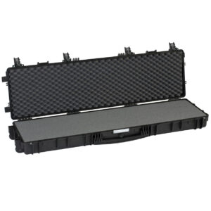 Explorer 13513B black legacy waterproof wheeled foam filled case