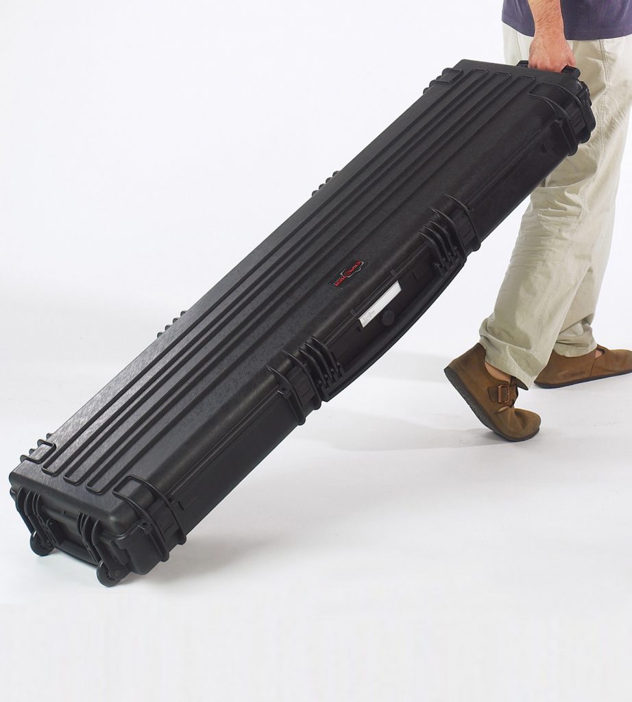 Explorer 13513B black legacy waterproof wheeled case