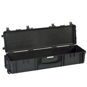 Explorer 13527B black legacy waterproof wheeled empty case