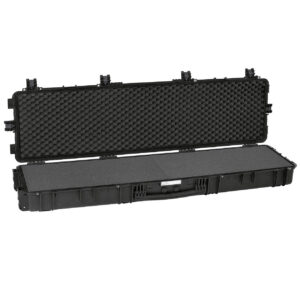 Explorer 15416B black legacy waterproof wheeled foam filled case