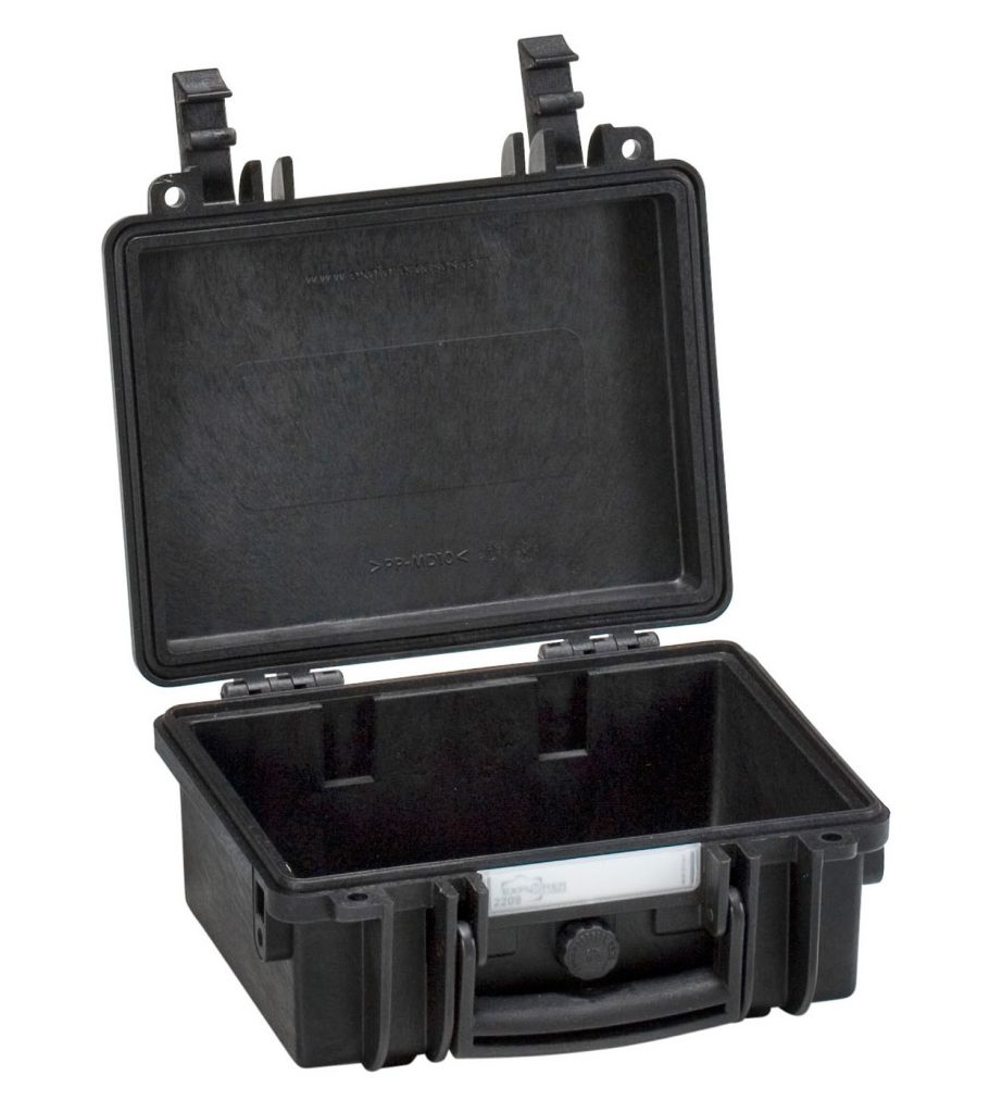 Explorer 2209B black legacy waterproof empty case
