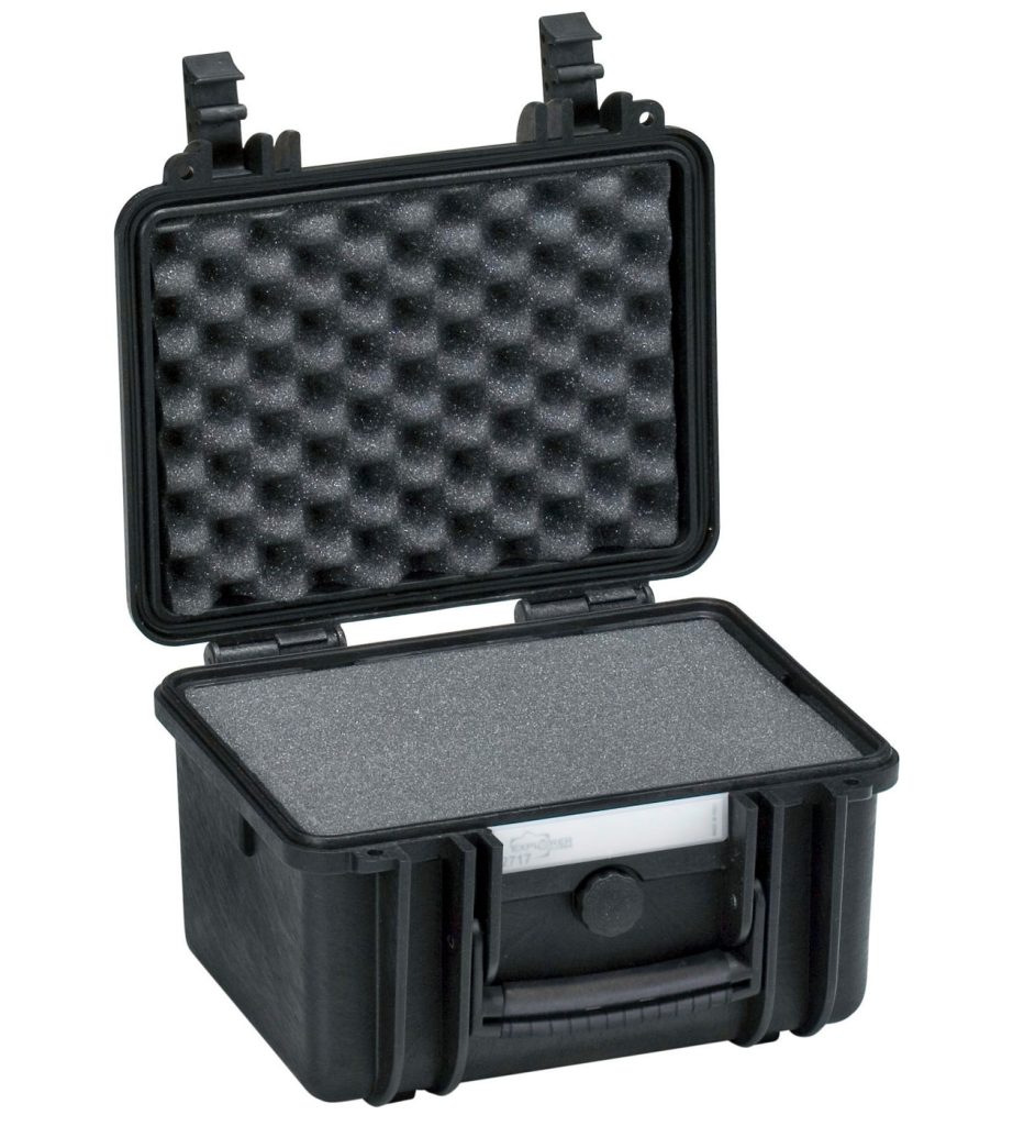 Explorer 2717B black legacy waterproof foam filled case