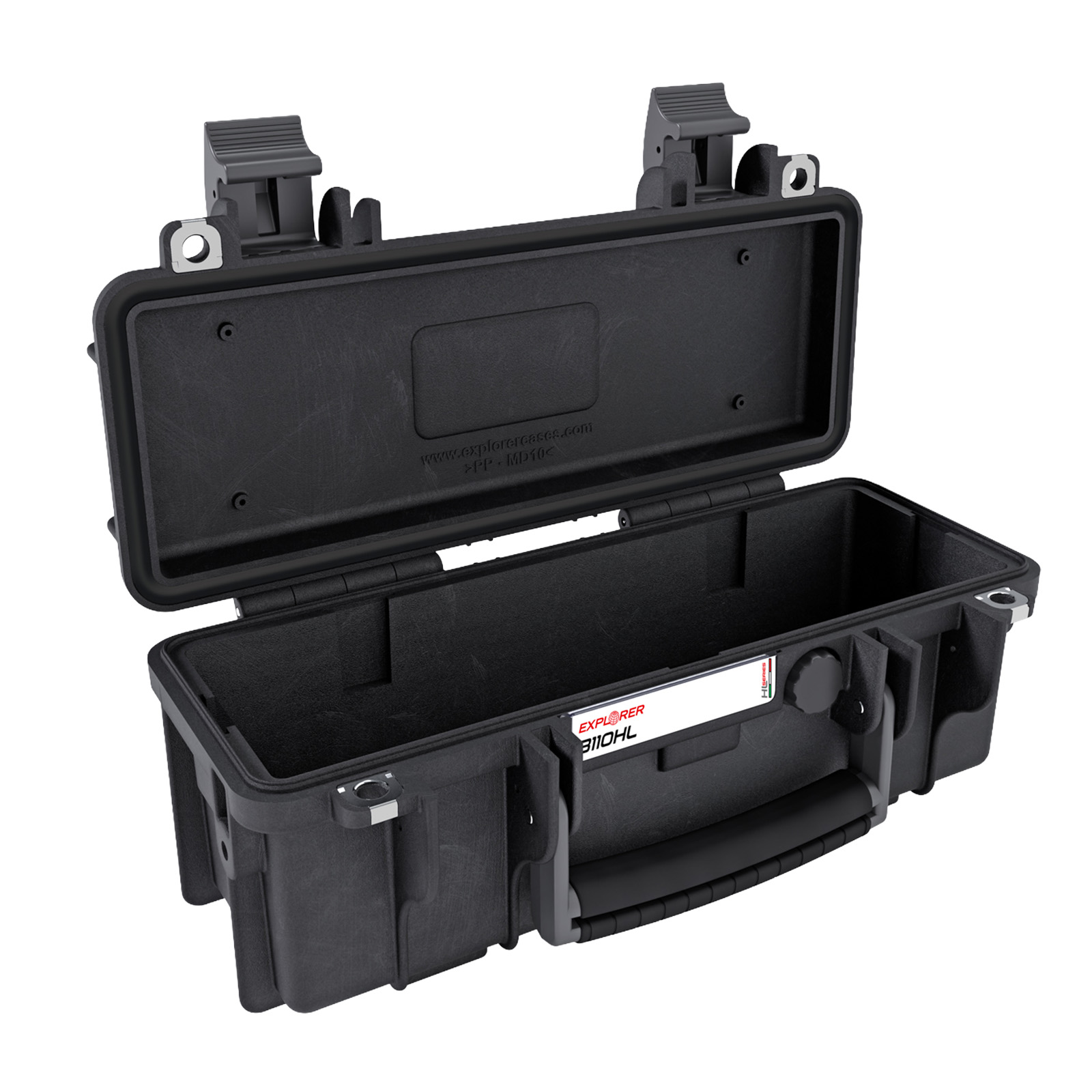 Explorer 3110HLB black legacy waterproof empty case