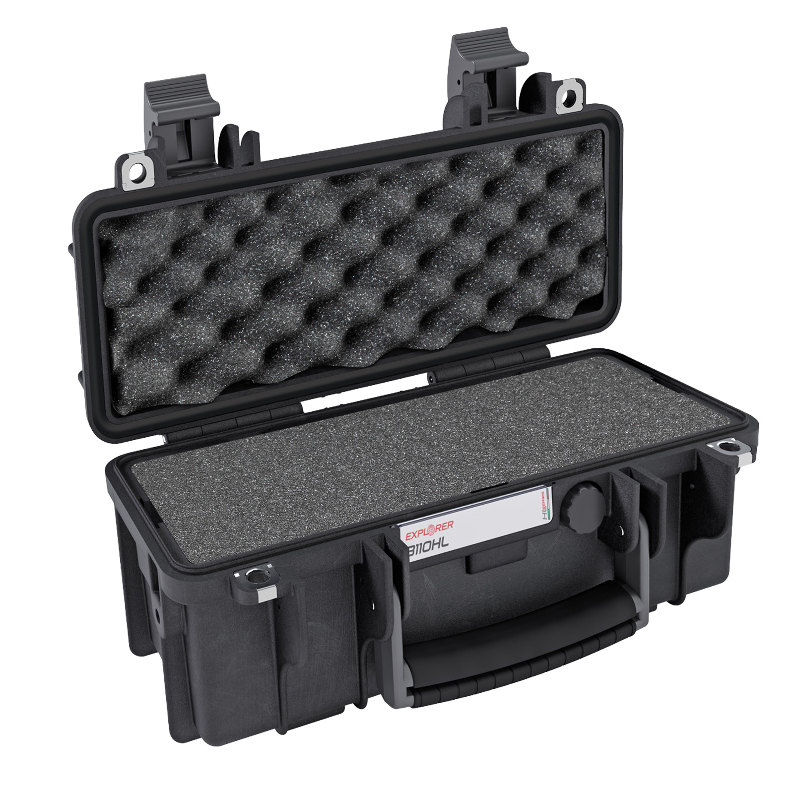 Explorer 3110HLB black legacy waterproof foam filled case