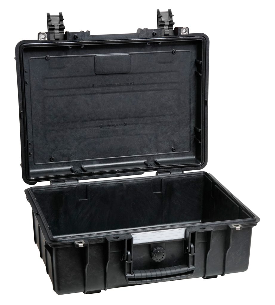 Explorer 4216HLB black heavenly light waterproof empty case