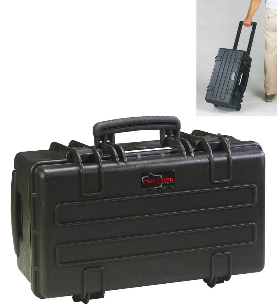 Explorer 5122B black legacy waterproof wheeled case