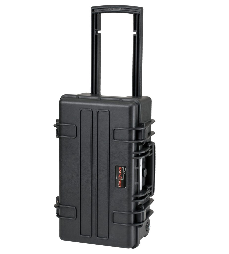Explorer 5122B black legacy waterproof wheeled case