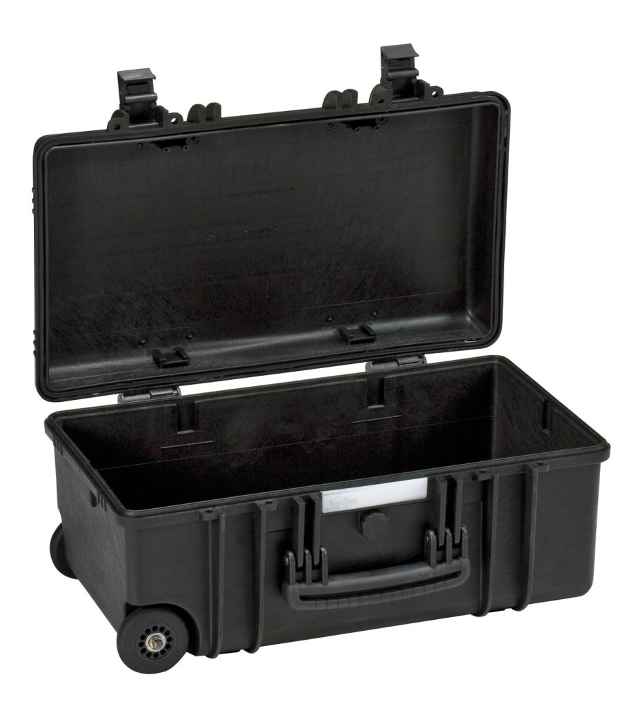Explorer 5122B black legacy waterproof wheeled empty case