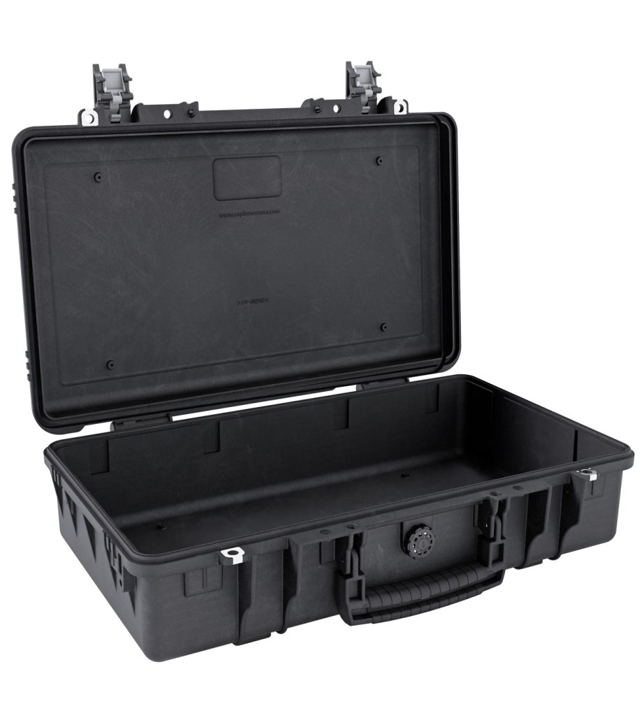 Explorer 5212HLB black heavenly light waterproof empty case
