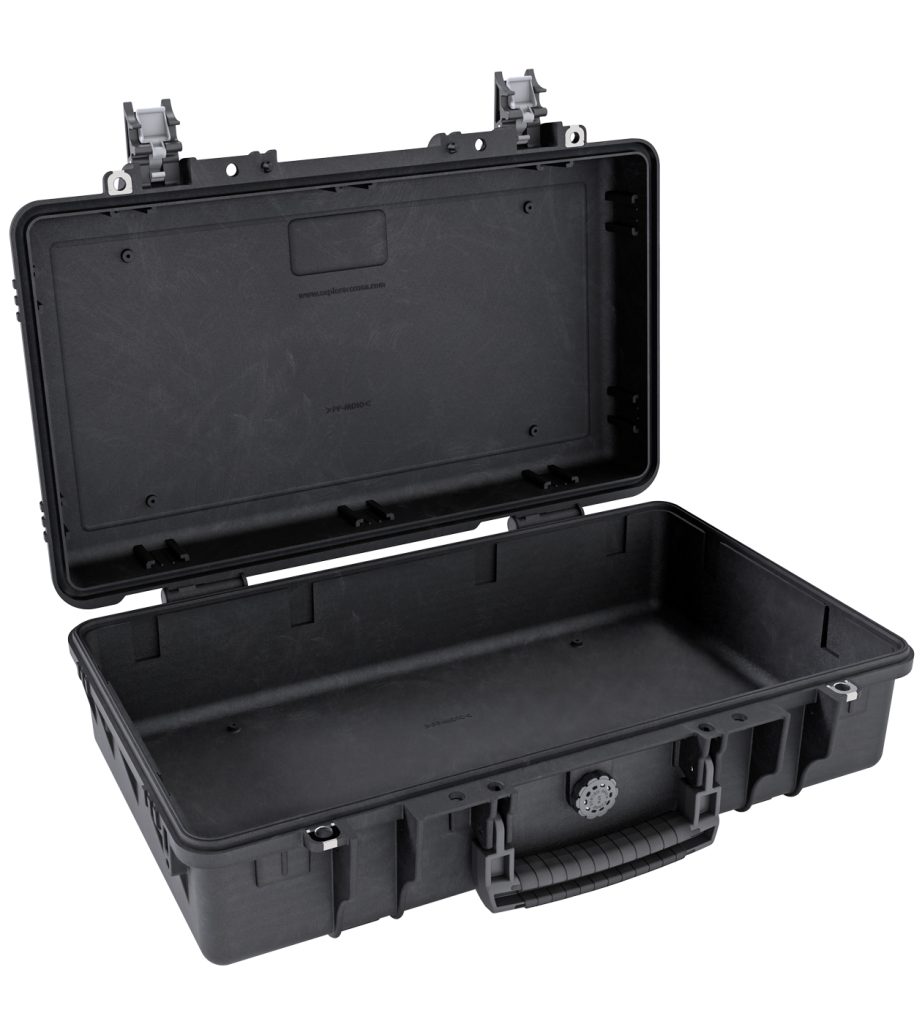 Explorer 5215HLB black heavenly light waterproof empty case