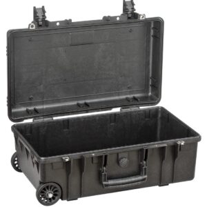 Explorer 5218HLBE black heavenly light waterproof wheeled empty case