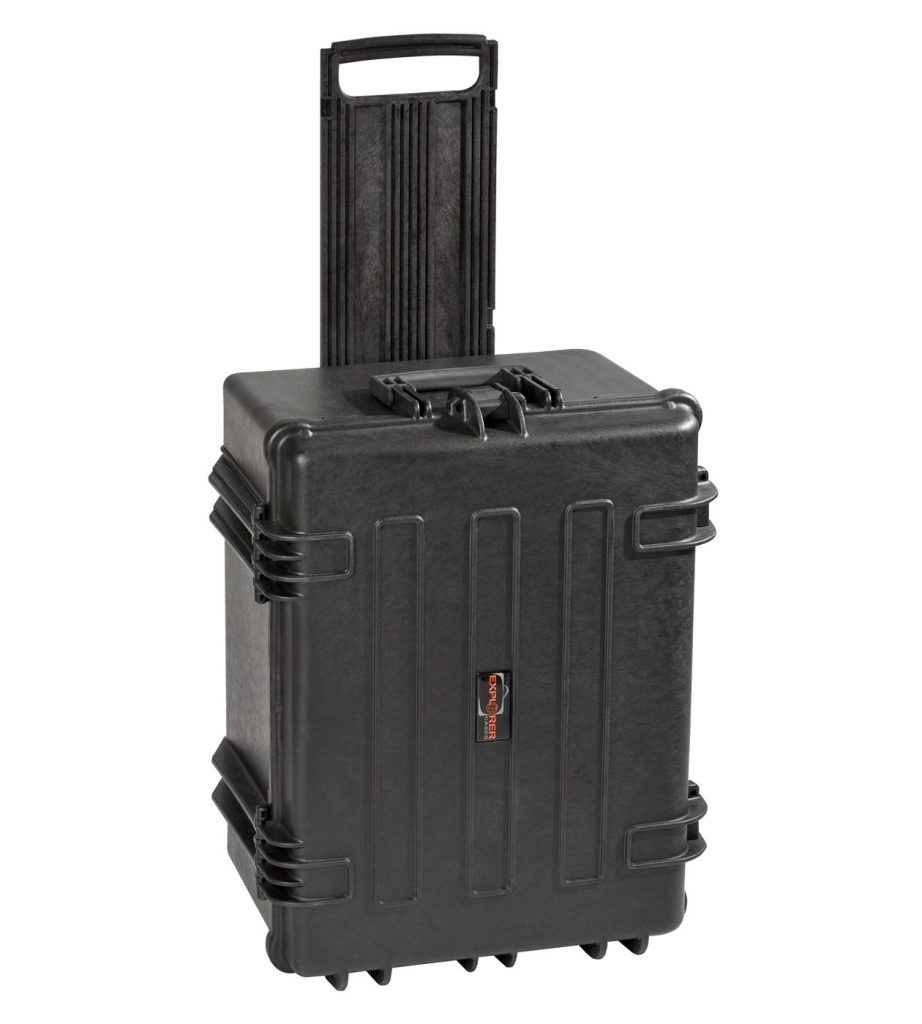 Explorer 5833B black legacy waterproof wheeled case