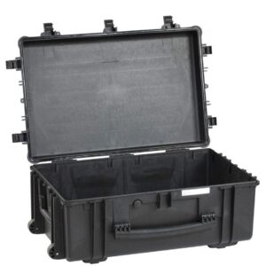 Explorer 7630B black legacy waterproof wheeled empty case