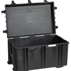 Explorer 7641B black legacy waterproof wheeled empty case