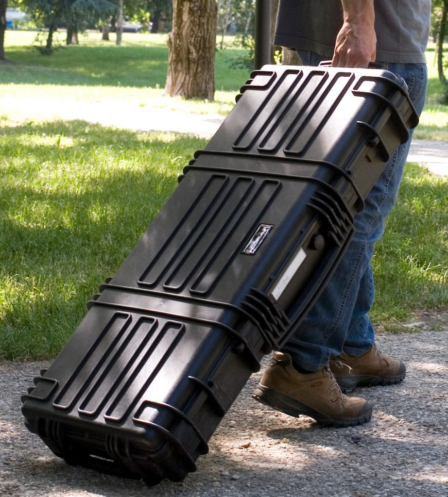 Explorer 9413B black legacy waterproof wheeled case