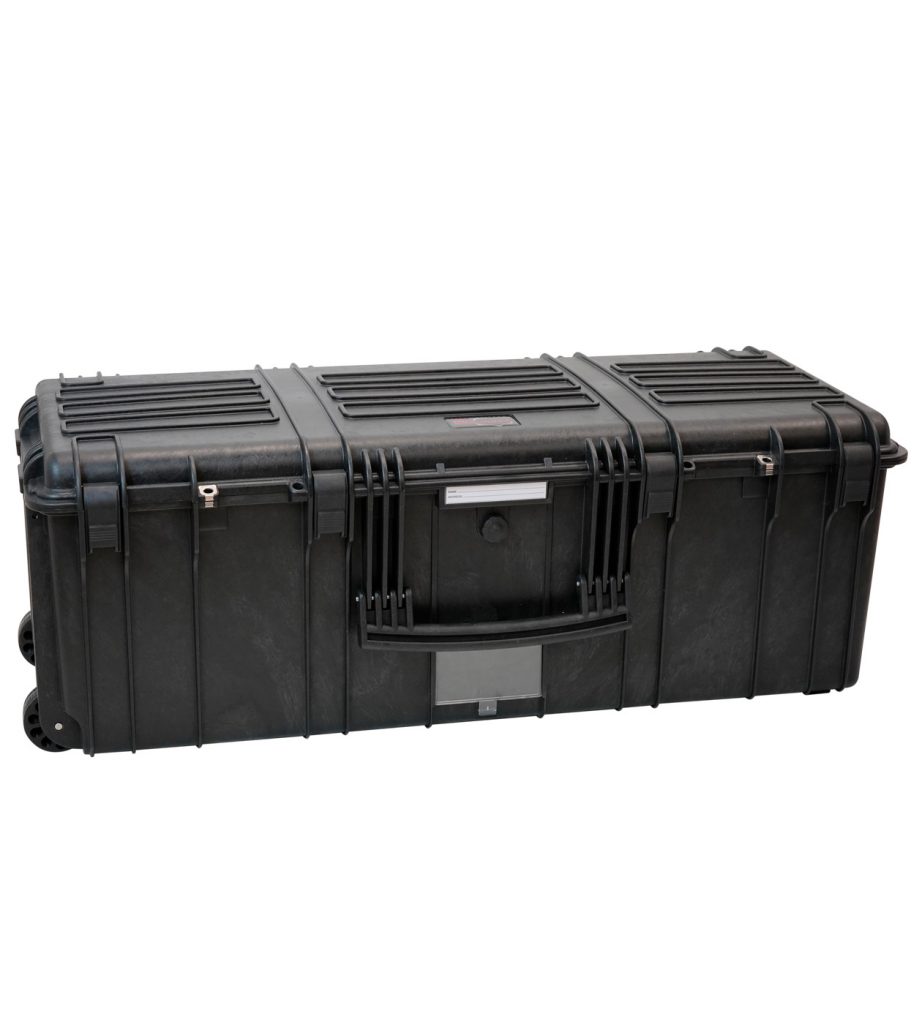 Explorer 9433B black legacy waterproof wheeled case