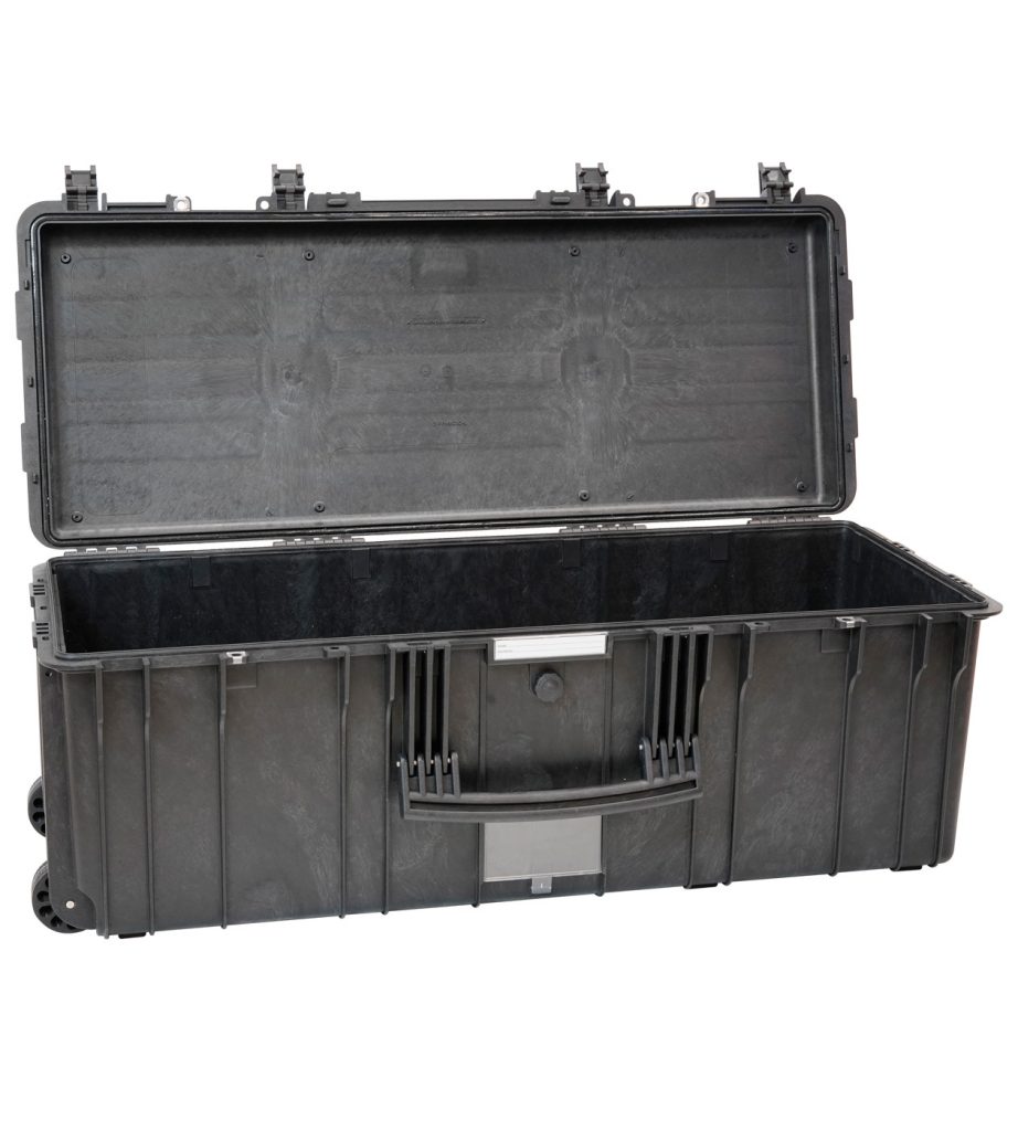 Explorer 9433B black legacy waterproof wheeled empty case