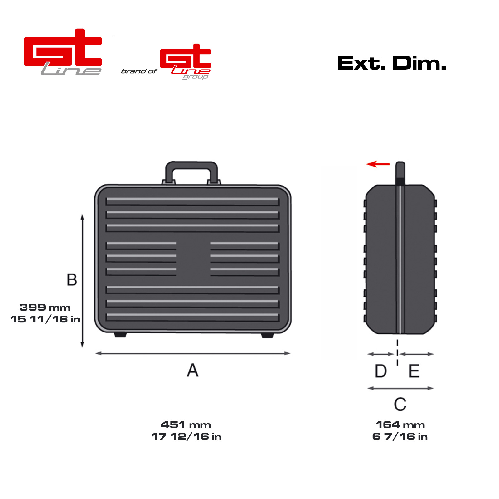 Boxer PEL professional tool case