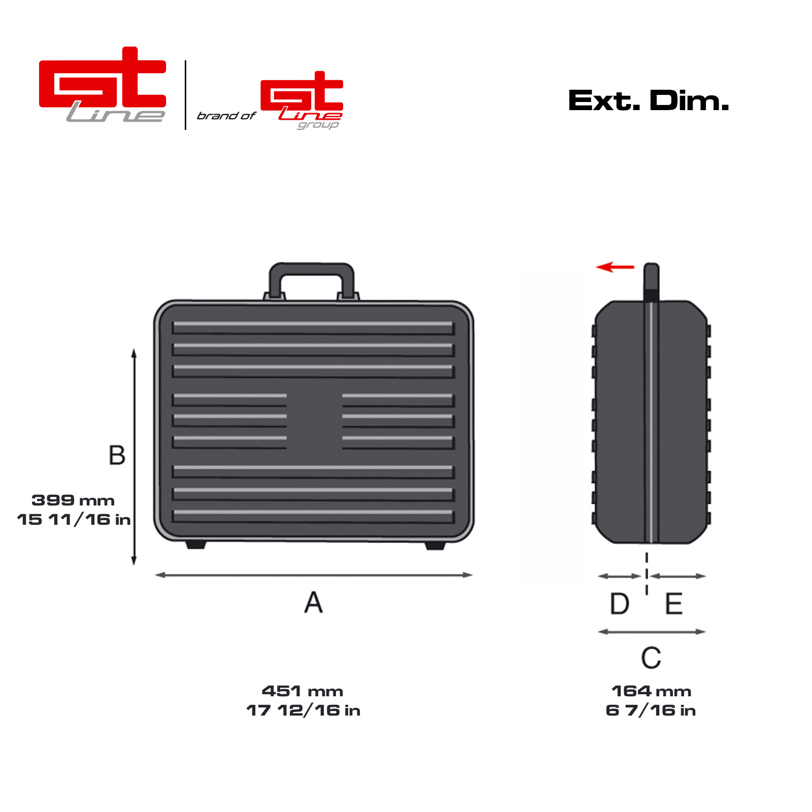 Boxer PTS professional tool case