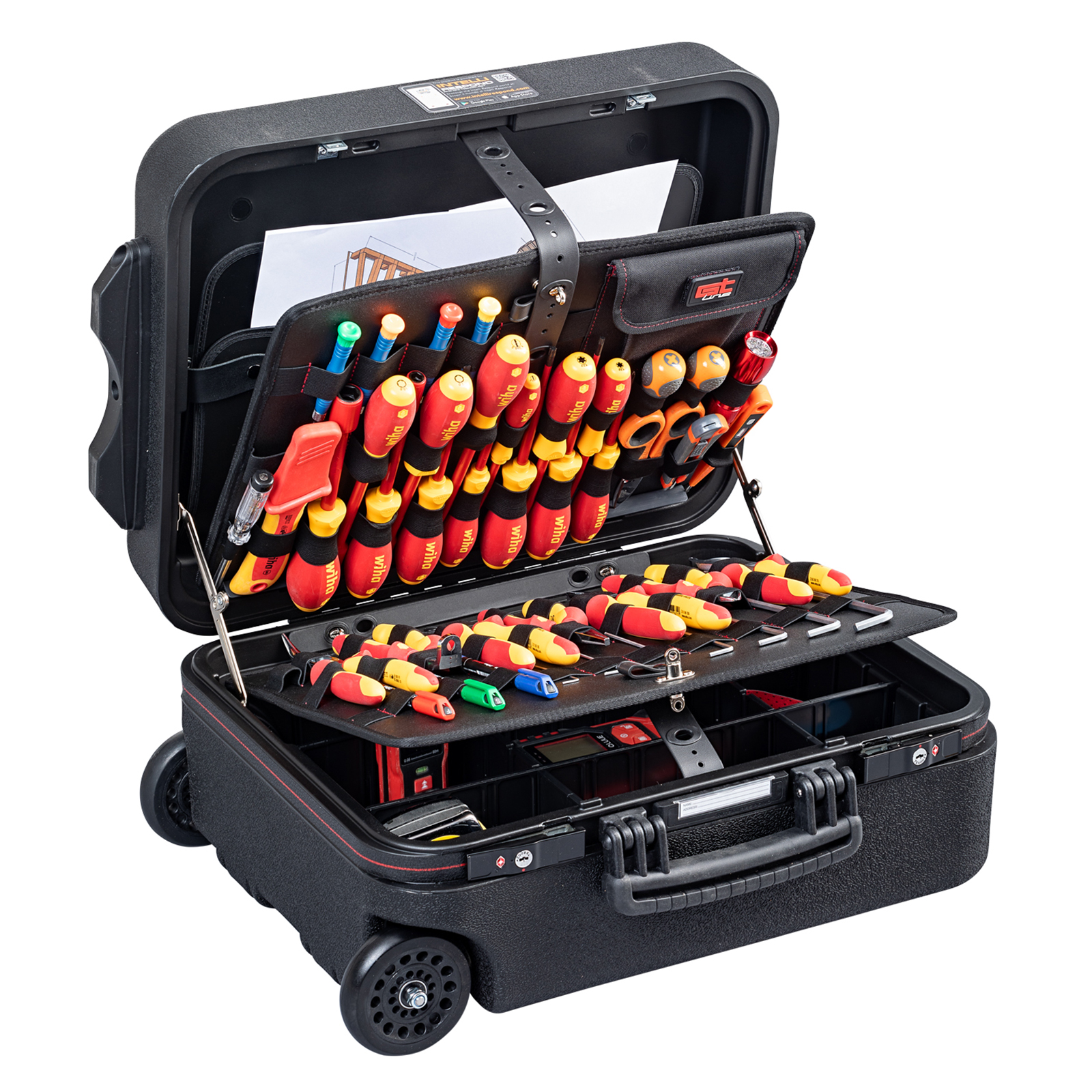 New Mega Wheels PEL professional wheeled tool case