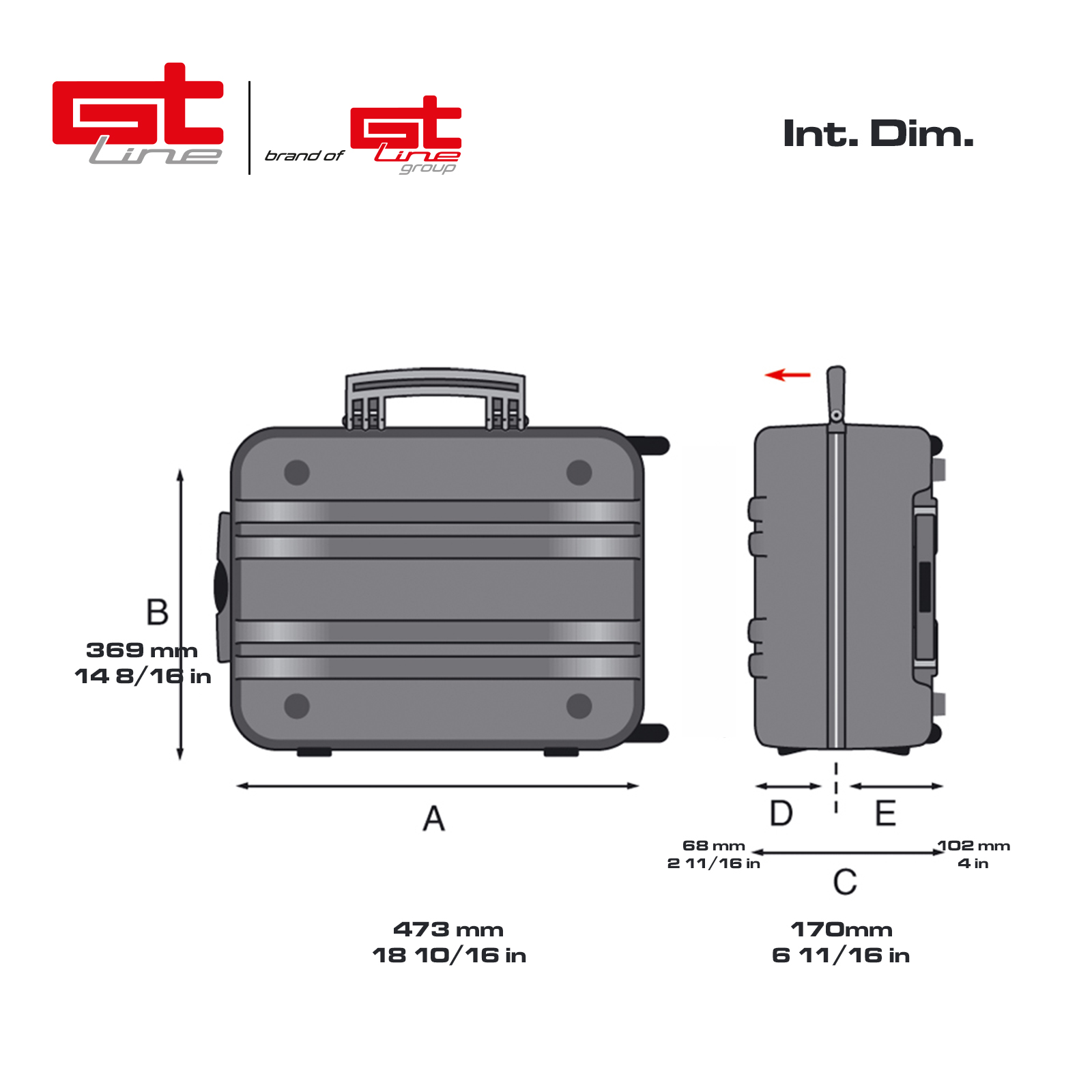 New Mega Wheels PTS professional wheeled tool case