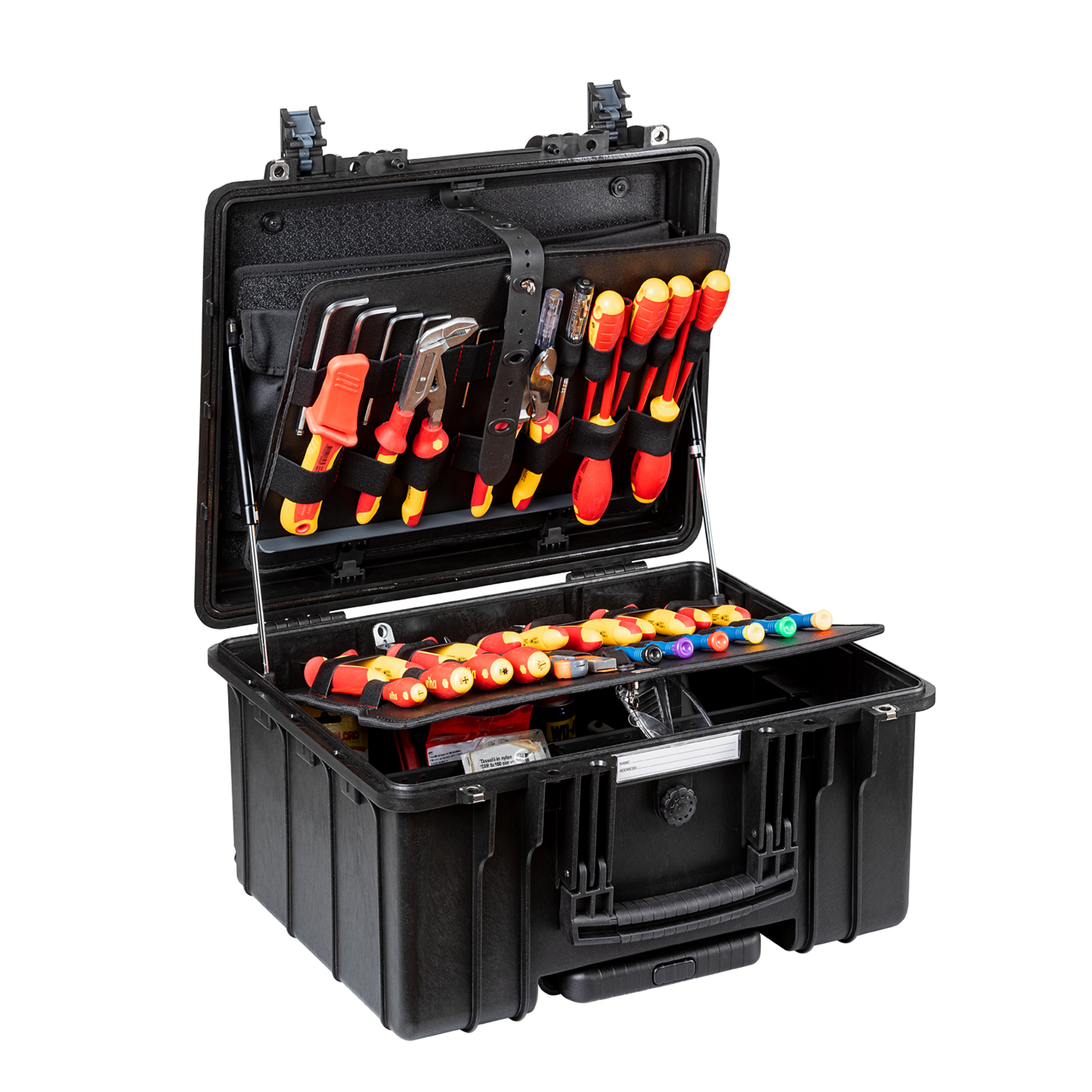 GT 48-25HL PEL professional water-resistant wheeled tool case