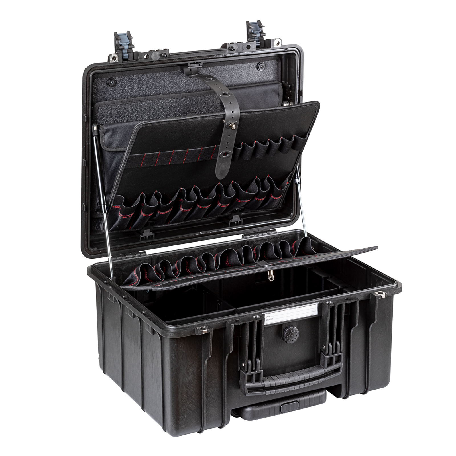GT 48-25HL PTS professional water-resistant wheeled tool case