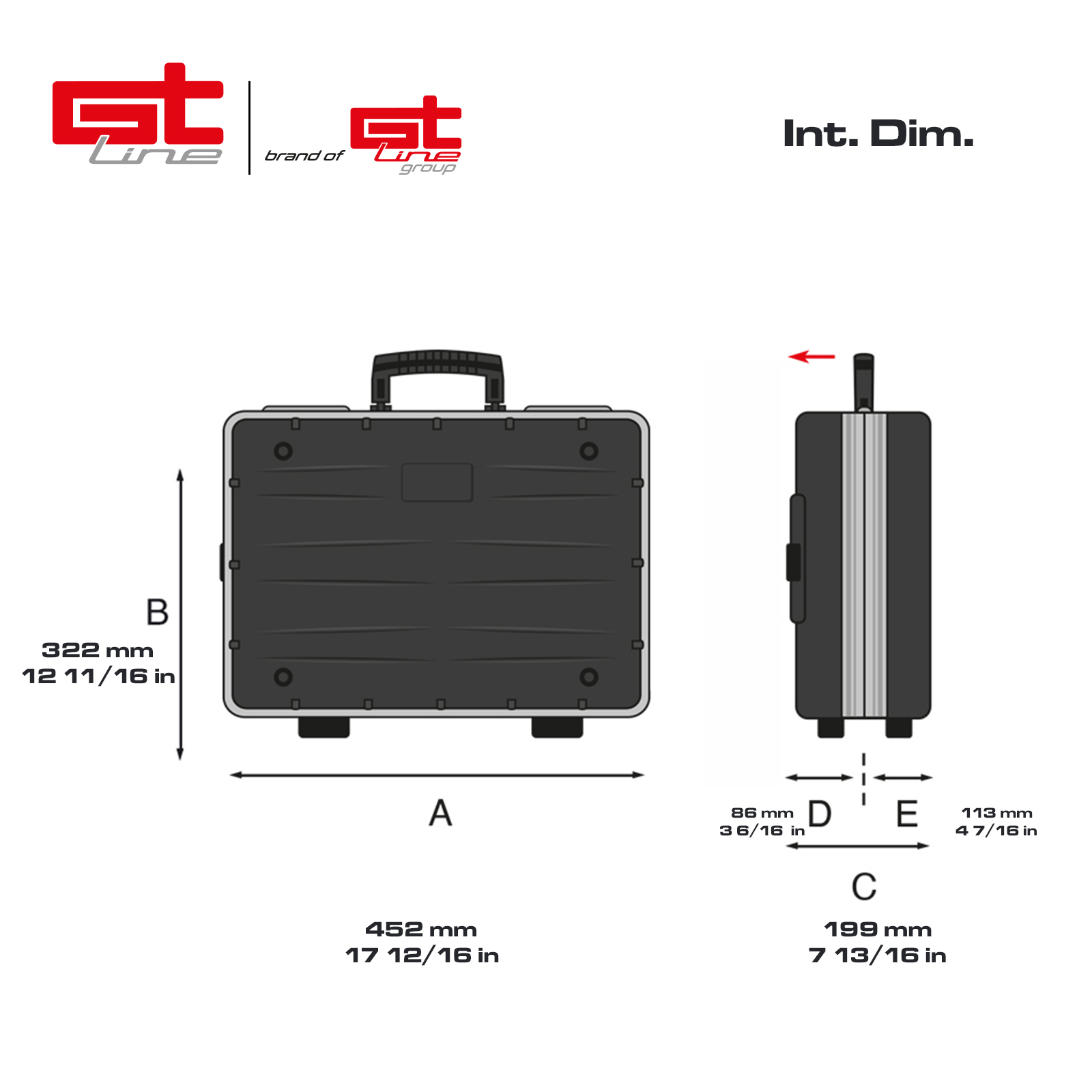 Revo 21 PTS professional tool case
